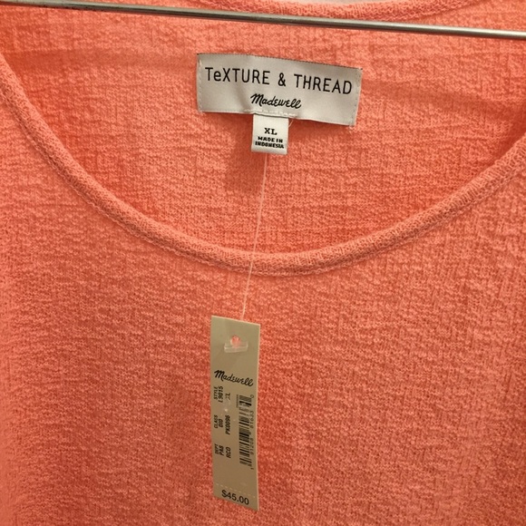 NWT Madewell Ruffle Sleeve Tank Top Large XL - Picture 6 of 7